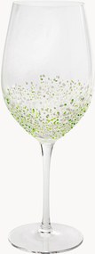 Copos de vinho Confetti, conjunto de 4
