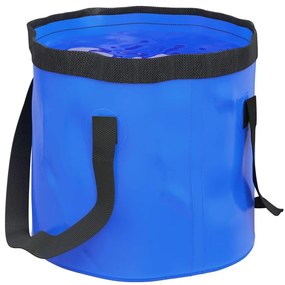Baldes dobráveis 2 pcs 20 L PVC azul
