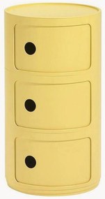 Armário de design Componibili, 3 elementos, Alt 59 cm