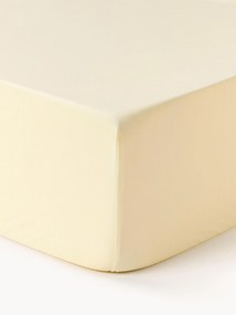 Lençol elástico em percal de algodão Elsie