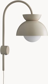 Candeeiro de parede com ficha Butterfly