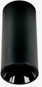 Aplique De Teto Led De Superfície Redondo Em Alumínio Gensap Preto & 8 W & 23º & Branco Frio 4000k & Ø7,2 Cm - Sklum