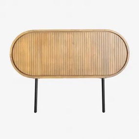 Cabeceira Para Cama De 150 Cm Em Madeira De Mangueira Analis Madeira De Manga & 150 Cm - Sklum