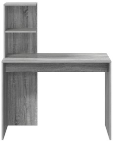 Mesa de Escrita Cinzenta Cinzento Sonoma Aglomerado de partículas