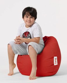 Puff de Jardim Premium Kids – Vermelho – 60x60x25 cm | Tribo Home
