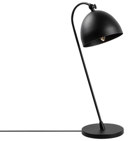 Candeeiro de Mesa Acuka – Preto e Dourado – 18 x 26 x 54 cm