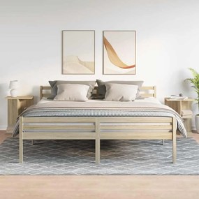 Mesas cabeceira 2pcs 46,5x29x61cm deriv.madeira carvalho sonoma
