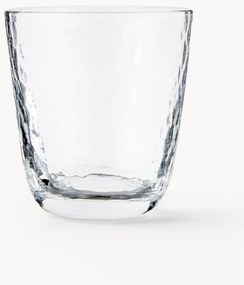 Copos artesanais com superfície irregular Hammered, 4 uni.