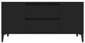 Móvel para TV 102x44,5x50 cm derivados de madeira preto