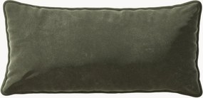 Almofada de sofá em veludo Vetsak, 30 x 60 cm