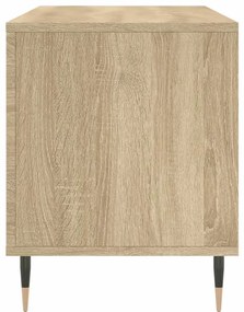 Armário p/ discos 100x38x48cm derivados madeira carvalho sonoma