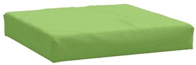 Almofadões de paletes 3 pcs mesclado tecido verde