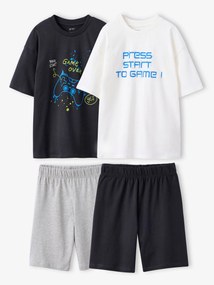 Conjunto de 2 pijamas  Gamer JONEN antracite