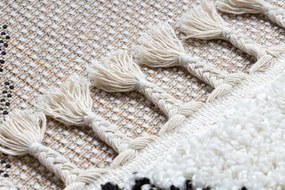 Tapete, Passadeira BERBER CROSS branco - para cozinha, ante-sala, corredor