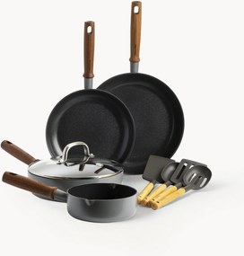 Conjunto de utensílios de cozinha com revestimento antiaderente Mayflower Pro, conjunto de 9