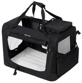 Transportadora dobrável para animais de estimação | FEANDREA | 102 x 69 x 69 cm | preto | PDC10H.
