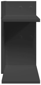Organizador de secretária 42x21,5x42 cm derivados madeira preto
