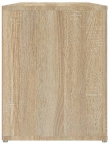 Sapateira 100x35x45 cm derivados de madeira carvalho sonoma