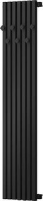 Mexen Flux radiador de casa de banho decorativo 1500 x 340 mm, 630 W, preto - W127-1500-340-00-70