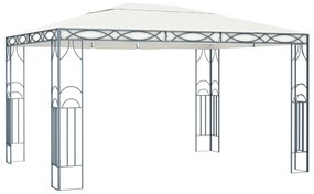 Gazebo 400x300 cm cor creme