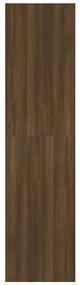 Roupeiro Elvas com 2 Gavetas de 200 cm - Nogueira - Design Nórdico