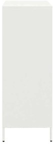 Móvel alto 68x39x103,5 cm aço branco