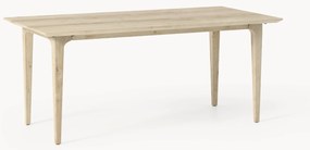 Mesa de jantar em madeira de carvalho Archie, vários tamanhos