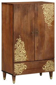 vidaXL Highboard 60x33x100 cm Madeira Sólida Mangueira
