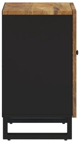 Armário de casa de banho 38x33x58 cm mangueira maciça