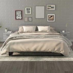 vidaXL Mesas de cabeceira 2 pcs 40x35x47,5 cm sonoma cinzento