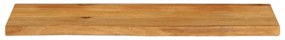 Tampo de mesa c/ borda viva 110x20x3,8 cm mangueira maciça