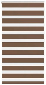 vidaXL Cortina de zebra 85x150 cm largura do tecido 80,9 cm poliéster