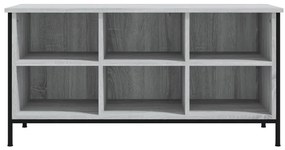 Sapateira 100x35x50 cm derivados de madeira cinzento sonoma