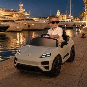 Carro ELÉTRICO INFANTIL Porsche Macan 12v Cinzento