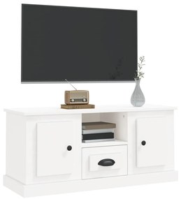 Móvel de TV 100x35,5x45 cm derivados de madeira branco