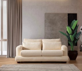 Sofá de 2 Lugares River – Bege – 200 x 105 x 90 cm