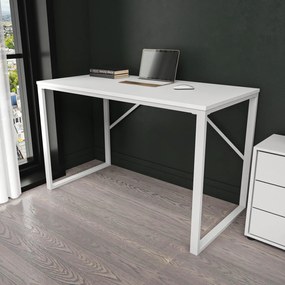 Secretária Layton – Branco – 120 cm x 60 cm x 74 cm