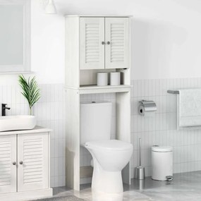 vidaXL Armário de banheiro com prateleira VIGO Branco 60 x 27 x 161 cm