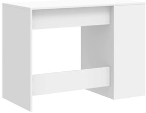 Secretária 102x50x75 cm derivados de madeira branco