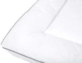 Edredão extra quente de algodão japara branco 200 x 220 cm HOWERLA  Beliani