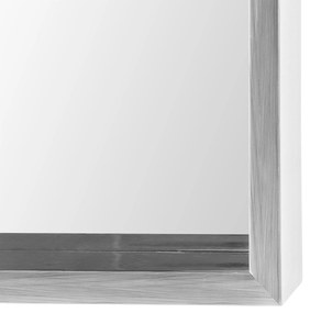 Espelho de parede cinzento claro 50 x 140 cm OIRON Beliani