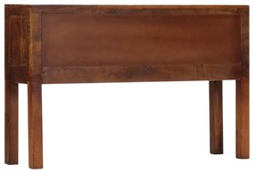 Aparador 118x30x75 cm madeira de mangueira maciça