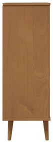 Sapateira MOLDE 59,5x35x103 cm pinho maciço castanho