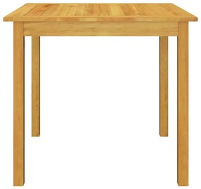 5 pcs conjunto de jantar p/ jardim c/ almofadões castanho