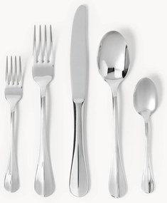 Conjunto de talheres altamente polidos Zooey, vários tamanhos