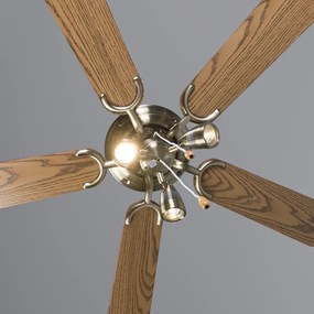 Ventilador de teto bronze - Mistral 42 Moderno