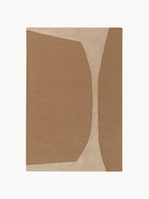 Tapete artesanal de pelo curto Smilla