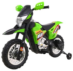 Mota elétrica para Crianças 6V Cross Verde