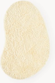 Tapete de pelo comprido com forma orgânica Tully