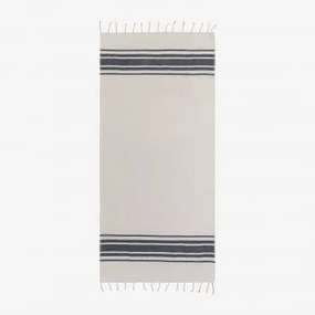 Manta Xadrez De Algodão Lindetal Branco - Sklum